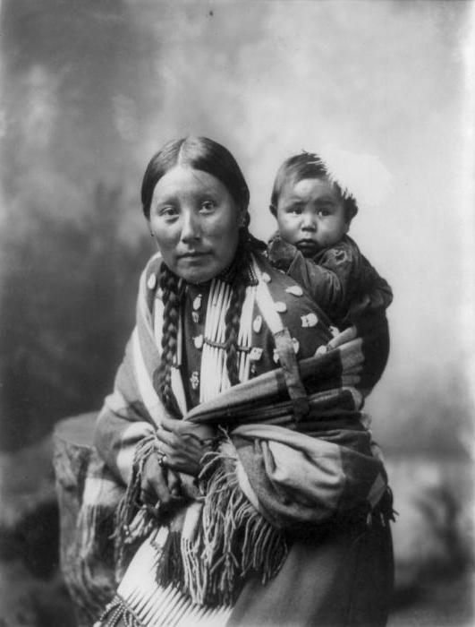 Foto der Indianer Comanche