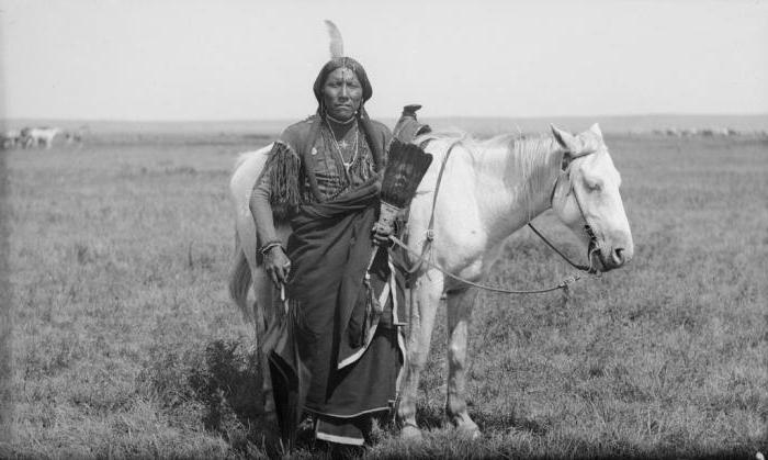 Comanche Indianer Krieger