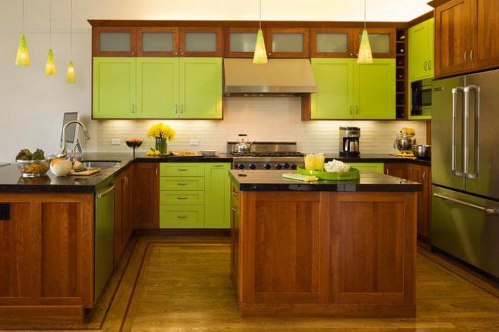 Kitchen colour lime photo