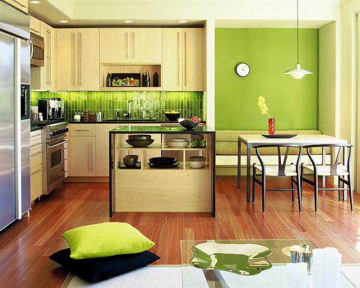 kitchen Design lime green