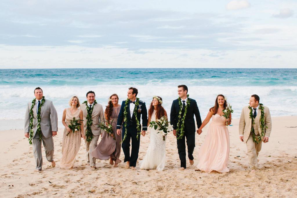 婚礼在夏威夷式的