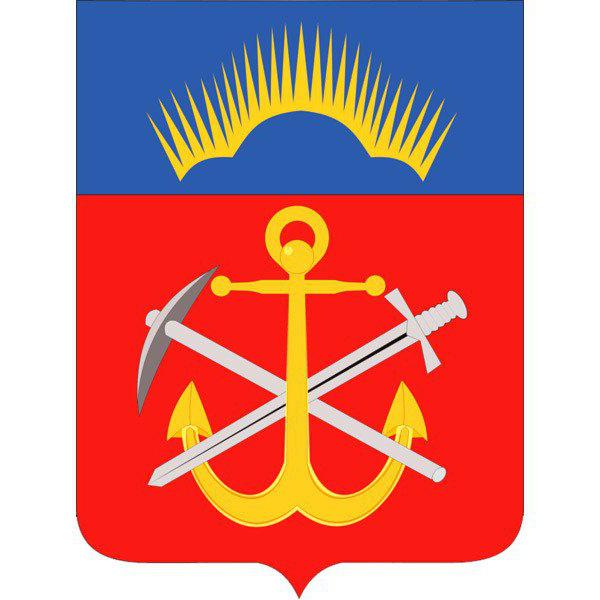 el escudo de armas de la región de murmansk