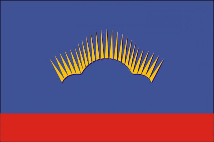 el escudo de armas de la región de murmansk foto