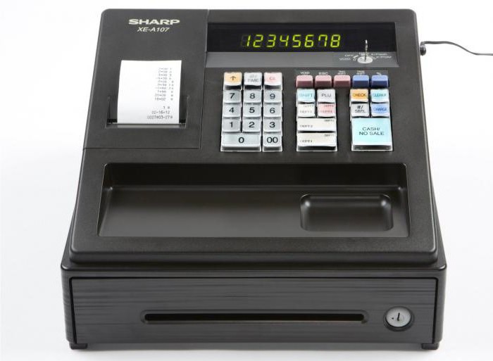 cash register machine