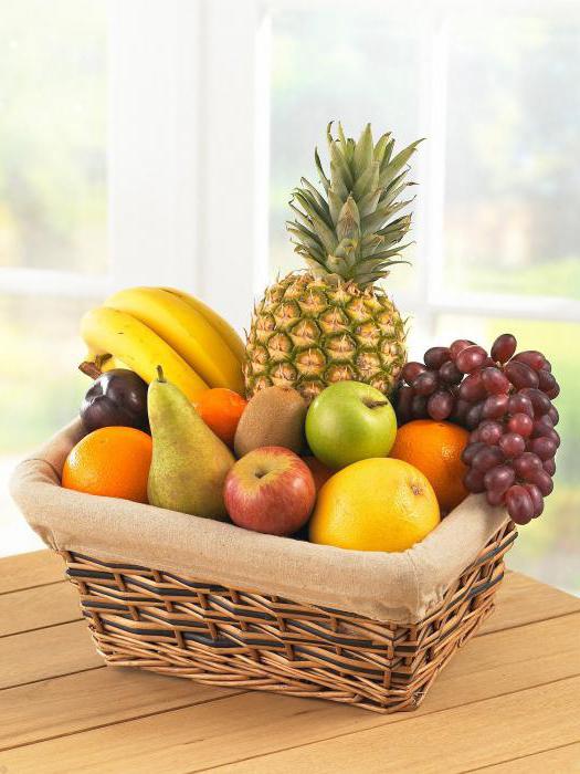 como montar uma cesta de fruta no presente