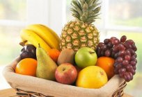 Obst-Korb-Geschenk - der beste Weg, um einen geliebten Menschen zu überraschen