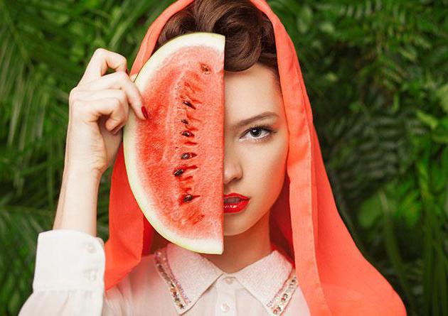 watermelon face mask