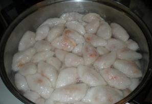 cook the dumplings in multivarka Redmond