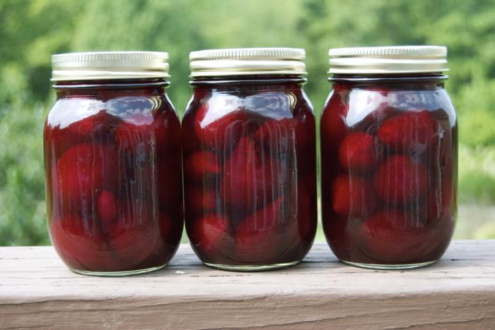 pickled beets for the winter