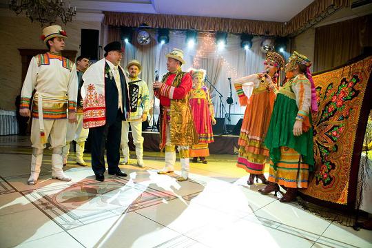 婚礼在俄罗斯的风格夏季