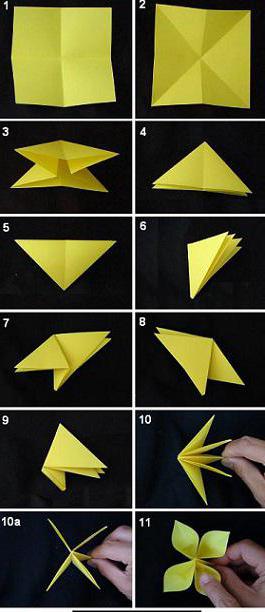 origami annem için bir hediye