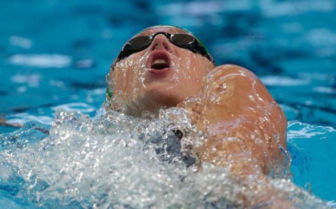 Daria Ustinova pływanie Olimpiada
