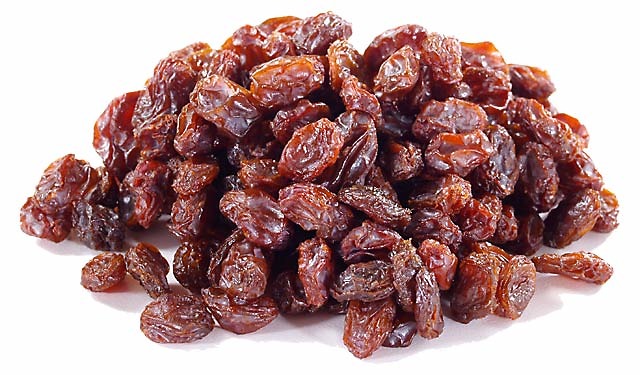 raisins for the production of wine yeast