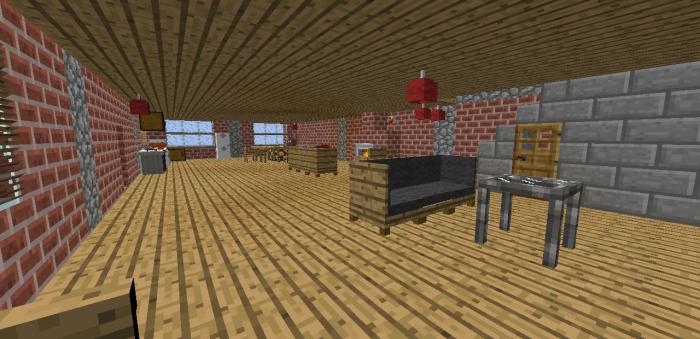 Möbel in Minecraft 1 7 4