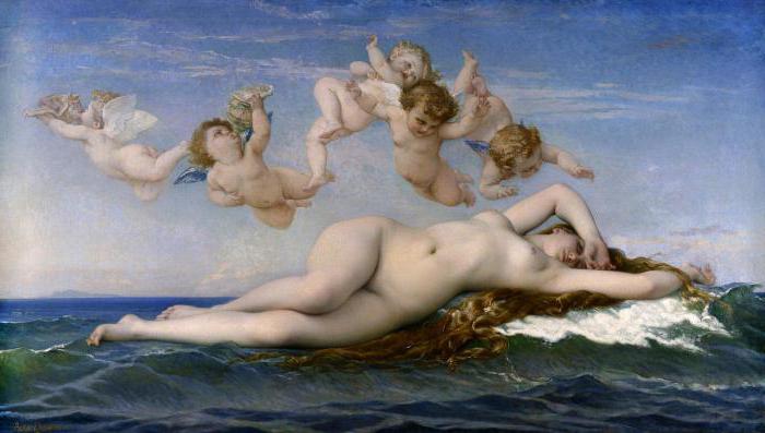 die Geburt der Venus Bild кабанеля