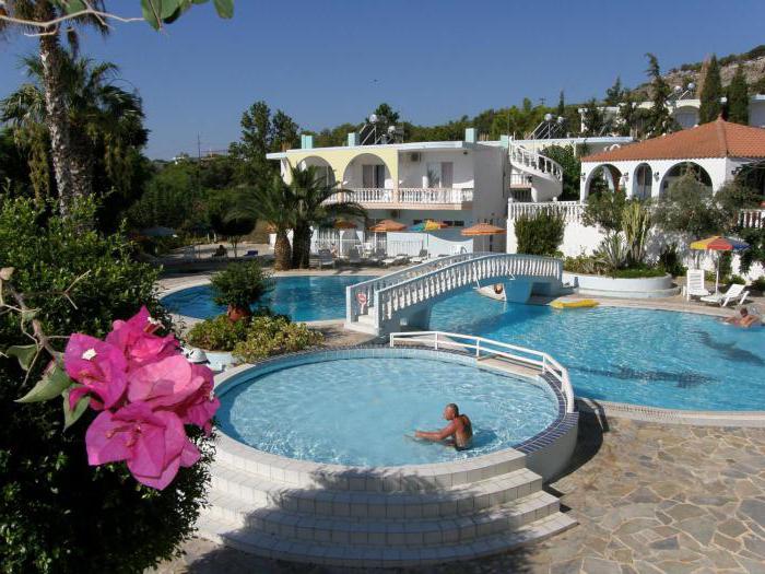 pefkos garden hotel Greece 3
