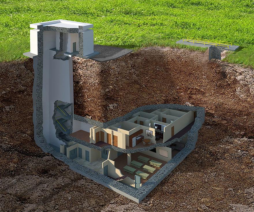 Sample bunker