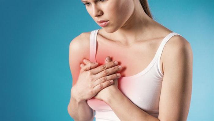 Pulsujący ból w klatce piersiowej