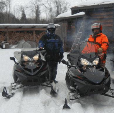 moto de nieve polaris touring