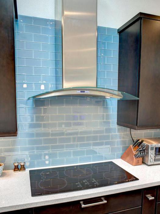 How to choose tile for a kitchen apron