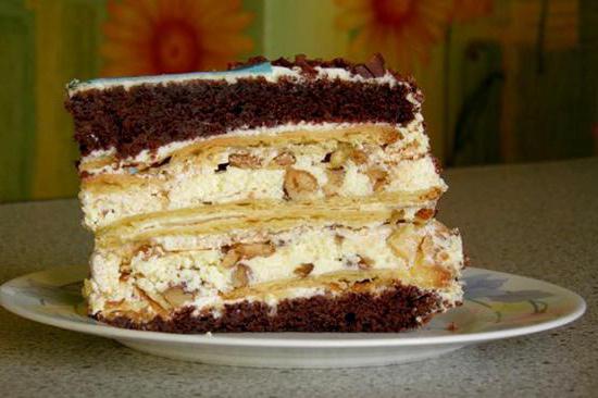Хрещатий яр торт рецепт покроково з фото