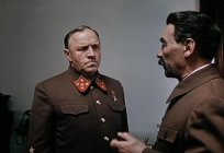 Der Film «Schlacht um Moskau» (1985): Schauspieler und Rollen