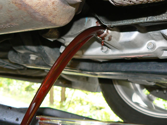 change oil in automatic transmission Kia Sportage 3