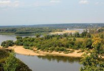 Nizhny Novgorod, Volga nehri, Göz ve diğerleri. Tanım ve değer su arter