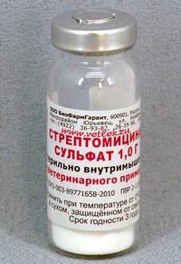 das Medikament Streptomycin