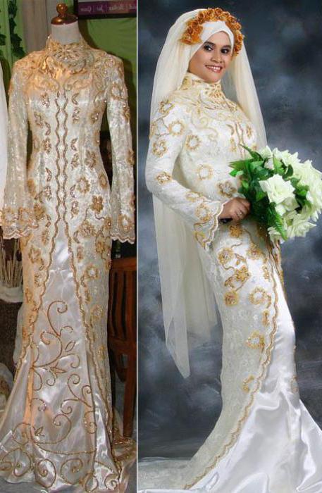 穆斯林的婚礼礼服