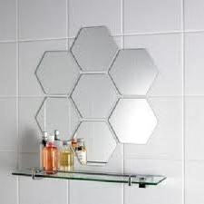 Mirror tile cut