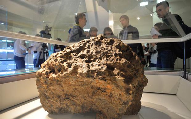 Чебаркульский meteorito levantaron