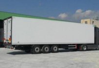 Trucks: length of different types of trailer