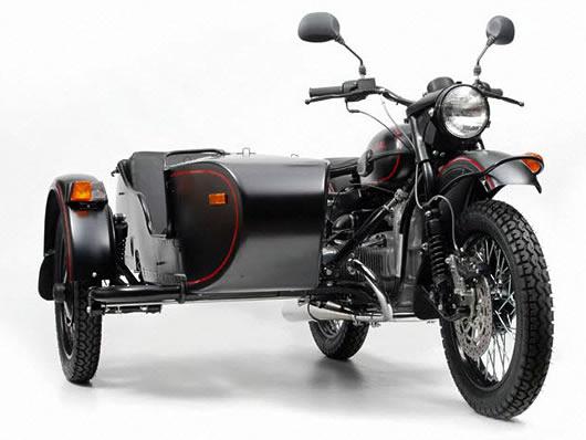 motocykl z wózkiem nowy