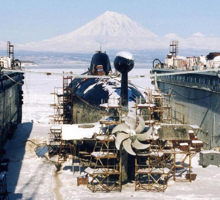 submarinos do projeto 971