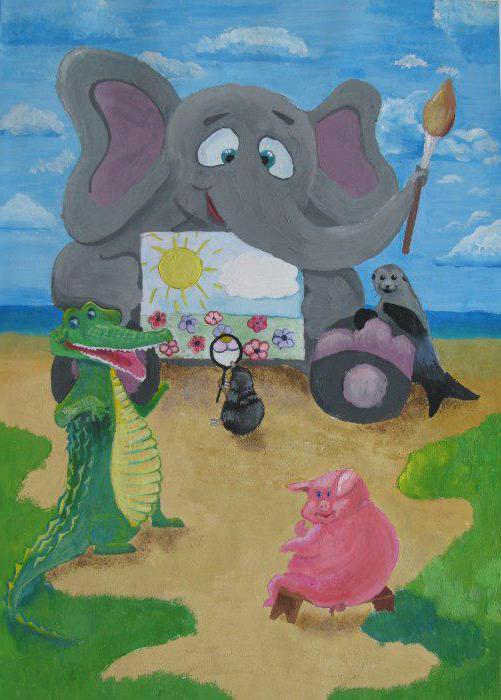 fable Mikhalkov elephant painter