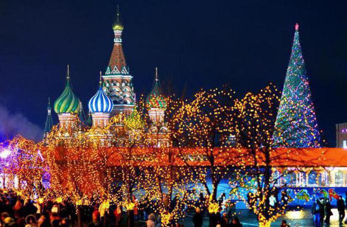 new year on red square