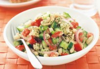 Rezept-Salat aus Lachs gesalzen: die Geheimnisse der Zubereitung, Empfehlung