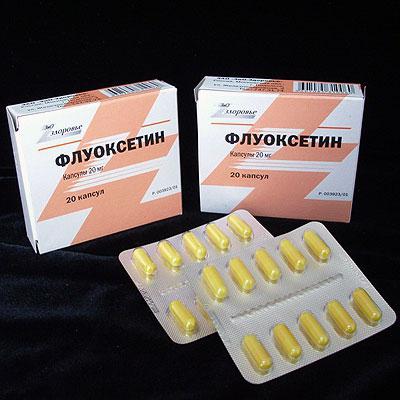 comprimidos de fluoxetina