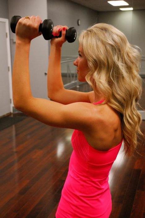 Concentrated lifting dumbbells for biceps