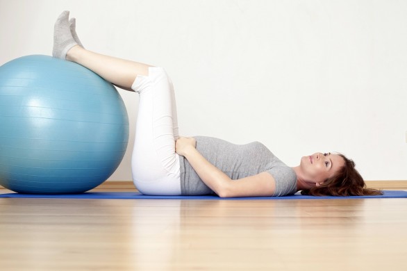 exercises on the fitball