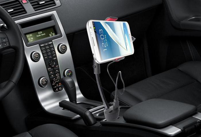 car holder for smart charging