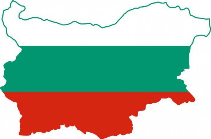 a flag from Bulgaria