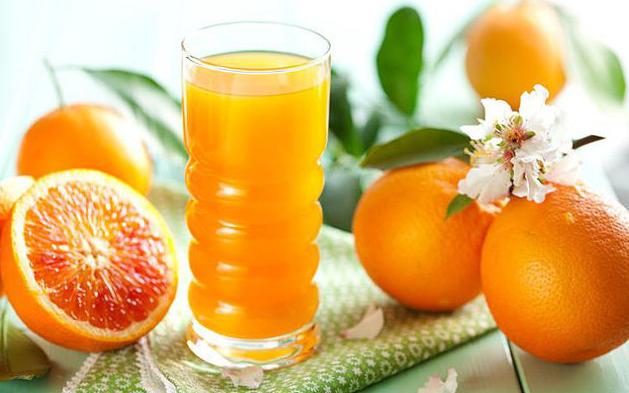 el zumo de naranja el jugo de 4 naranjas