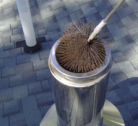 how to clean a chimney