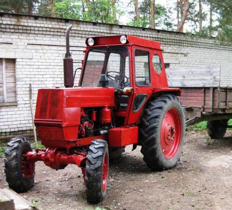 the repair of a tractor LTZ 55
